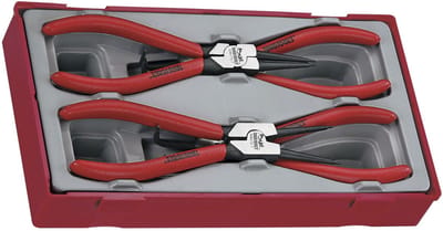 Circlipstang set TT1 tray capaciteit 19- 60mm 4 delig Teng Tools