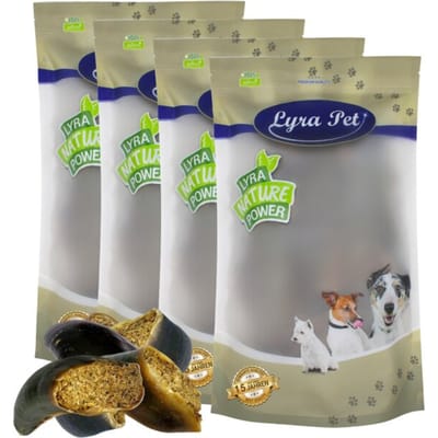 60 stuks. Lyra Pet® Runderhoeven gevuld met pens en lever ca. 7,2 kg