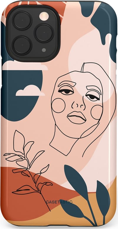 Casetastic Hoesje Geschikt voor Apple iPhone 11 Pro - Stijlvolle Beschermende Duo-layer Case - Zachte contour