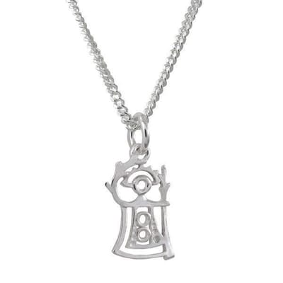 AuBor ®. Hanger. Zilver. "Akka" Godin van de vruchtbaarheid.