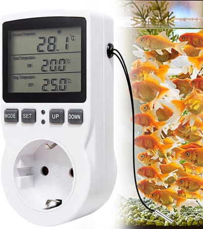 230V Digitale Thermostaat Socket met Sensor voor Verwarming en Koeling