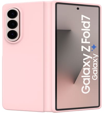 ChiGuard Hoesje Geschikt voor Samsung Galaxy Z Fold 7 - Hoesje - Back Cover Case - Roze