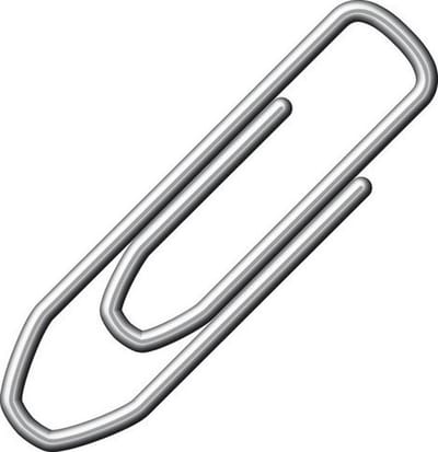 300 stuks kleine paperclips 21 mm