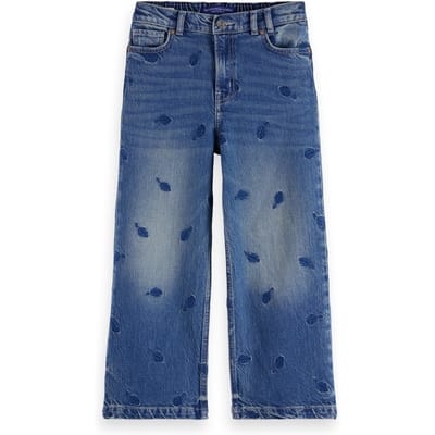 Scotch & Soda Girl The Deep Loose Jeans Best Of Blauw Best Of Blauw Taglia: 4 | Jeans Outlet | kids | Blu