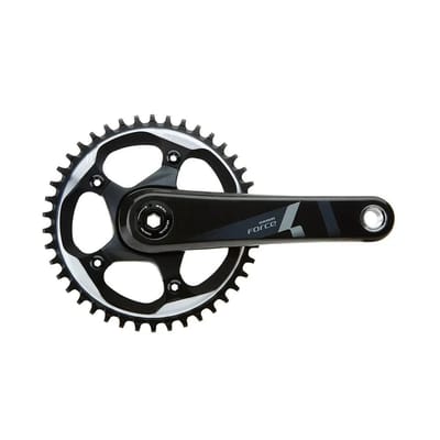 Crankstel sram force 1 42 tands bb30 1725mm 11 speed geen lagers stee - ZWART