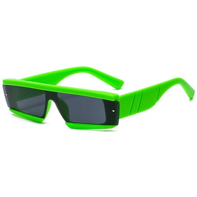 Lunettes de Soleil Élégantes pour Femmes Mode Protection UV Teintes Tendance pour Activités Estivales en Plein Air show as picture green