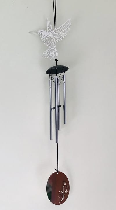 Nature's Melody Windgong Windorgel Victorian Tunes Victoriaanse deuntjes Kolibrie 45cm