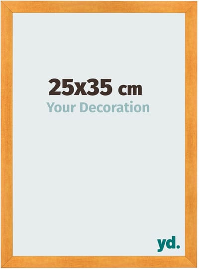 Your Decoration - Fotolijst 25x35 cm - MDF - Oranje - Pisa