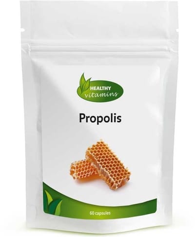 Healthy Vitamins Propolis - 60 Capsules - Supplement