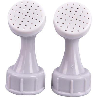 Lot de 2 buses d'arrosage portables pour jardin, en verre et en bouteille grise