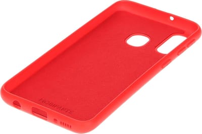 Mobiparts hoesje geschikt voor de Samsung Galaxy A40 - Siliconen - Rood