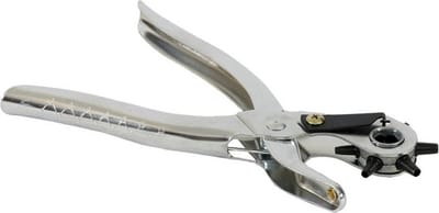 Gaatjestang revolvertang tot 9 inch - Gaatjes maken in riemen