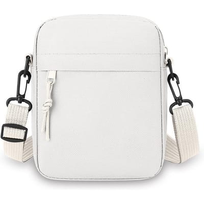 Eenvoudige Herentas Effen Kleur Schouder Mini Kleine Vierkante Tas Vrije Tijd Schoudertas Diagonale Tas Draagbare Mobiele Telefoontas
