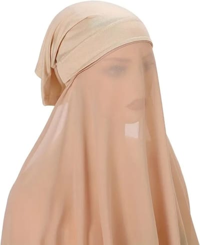 Bovista Hoofddoek - Hijab - Dames - Abaya - Sjaal - Islamitische Kleding - Moslim Kleding - Alhamdulillah - Beige