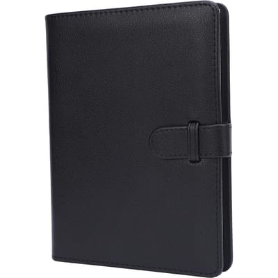 Portefeuille Album Photo en Cuir PU pour Photos Larges 400 300 210 Livre Album Photo 80 Poches pour Photos 5 Pouces noir