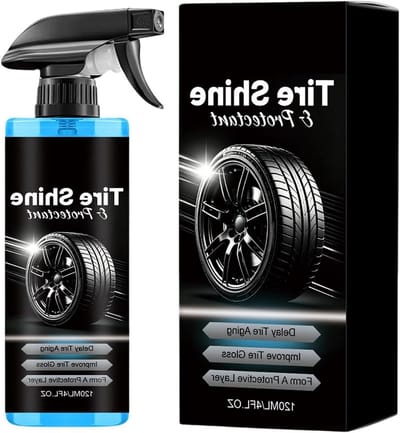 Banden Dressing Spray - Velgen Restaurator - Voertuig Glans - Waterafstotende Bescherming - 120 ml - Niet gespecificeerd