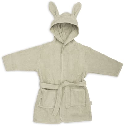 Jollein Badjas - 100% Badstof - 1-2 jaar - Soft Matcha