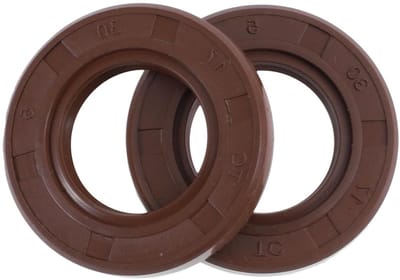 Universele TC afdichtingsring voor roterende assen, hoge druk rubberen olieafdichting 17 x 30 x 5 mm, 2 stuks, geschikt voor diverse toepassingen