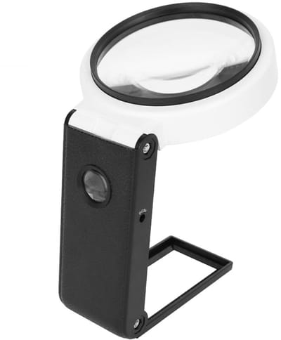 Vergrootglas met licht en standaard Craft Vergrootglas Juweliers Vergrootglas voor Lezen Beoordeling van Sieraden Solderen -6X 25X