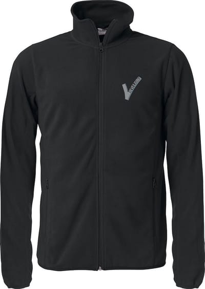 Clique Security / Beveiliging Micro Fleece vest Zwart met Borstlogo (V-tje) en Ruglogo (SECURITY) - Maat M - VOOR PROFESSIONALS