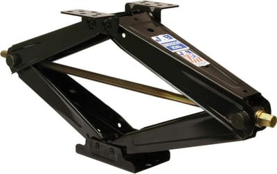 Schijf Krik - Oprij Hulp - Voertuig Ondersteuning - Snelle Hefwerking - Tot 24 Inch - Zilver