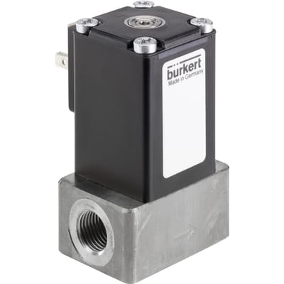 Magneetventiel G1/4'' NC RVS EPDM -1-8bar/-15-116psi 24VDC 2873 255661