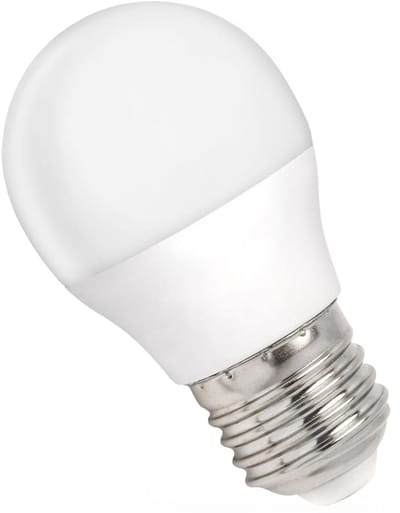 Spectrum LED Kogellamp E27 1W - 230V - 90 Lumen - 6000K Koud wit - Helder daglicht - Energiezuinig
