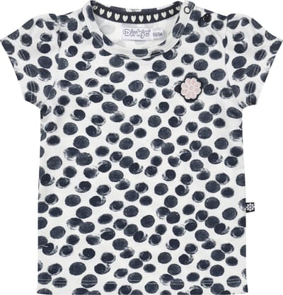 Dirkje - Meisjes Shirt - Navy - Maat 56