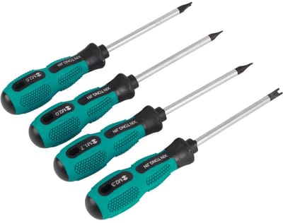 U-vormige magnetische schroevendraaier set - 4-delige multifunctionele handgereedschap voor DIY