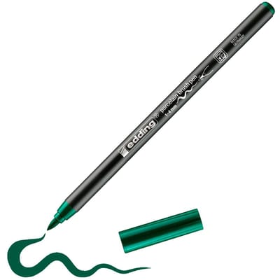 edding 4200 Porselein penseelpen - Groen