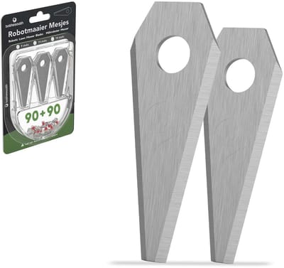 To the South® Universele Robotmaaier Mesjes geschikt voor o.a. Bosch Indego & Honda Miimo HRM 40 (Live) & HRM 70 Live - Staal - 90 Stuks