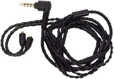 Allecto - Koptelefoonupgradekabel - 30-aderige Oortelefoonkabel - Beter Geluidsbereik - 120 cm - Ruisonderdrukking - Hoogwaardige Draad - Geschikt ...