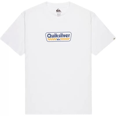Quiksilver Ev Starting Grid T-shirt Met Korte Mouwen Wit M Man