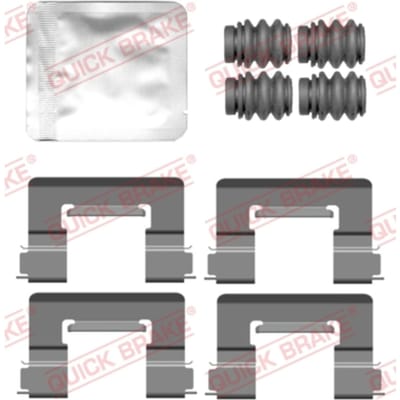 Toebehorenset, schijfremblok QUICK BRAKE 109-0164