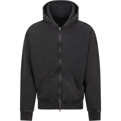 Hooded sweatshirt met rits Just Hoods Vintage
