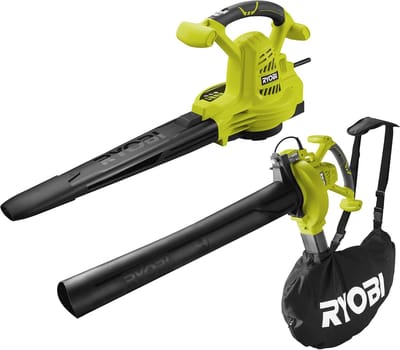 Bladblazer Mulcher - Heggenmaaier Tuin - Bladeren Opruimen - 2800W Kracht 2-in-1 - 52 x 30 x 33 cm - Groen