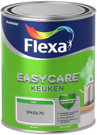 Flexa - Easycare Keuken - On.01.70 - Mengverf - 1 L