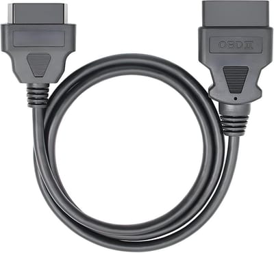16-Pins OBD Verlengsnoer - 100 cm Ronde Kabel met Lage Weerstand