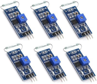 Allecto - Reed Sensor Module - 6 Stuks - Ideaal voor Diy Toepassingen
