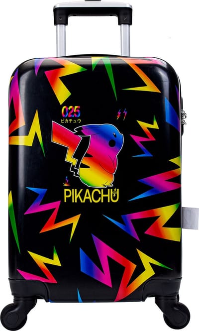 Pokemon Pikachu Trolley kinderen Reiskoffer Jongens Rolkoffer Meisjes Travelbag - Hoogte 52cm