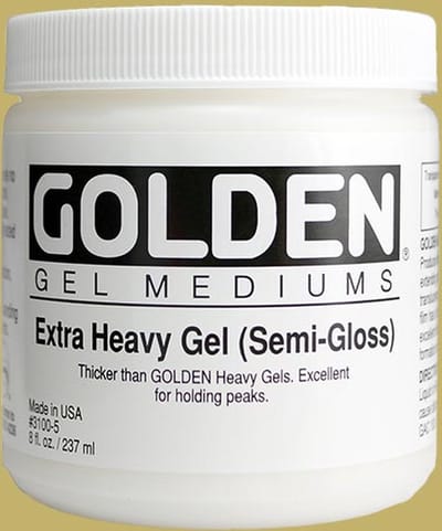 Golden | Gel Mediums | Extra Heavy Gel (Semi-Gloss) | Pot á 237ml