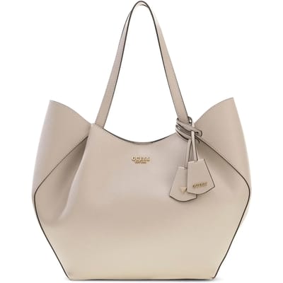 GUESS shopper Amorette 2 in 1 Tote Bag Taupe