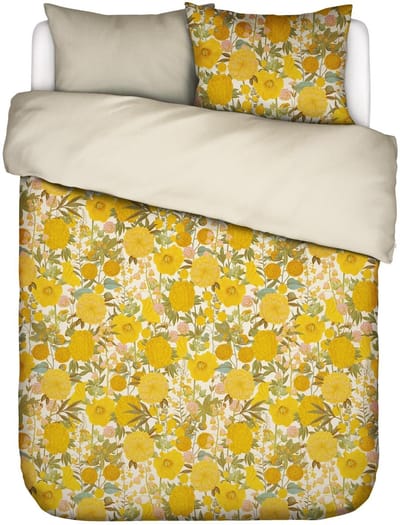 Essenza Florentien Dekbedovertrek Geel - Tweepersoons – 200x200/220 cm
