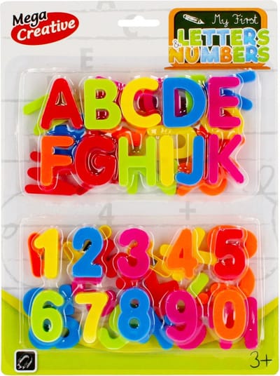 Magnetische Letters en Cijfers 22x29 - koelkastmagneet - koelkastmagneten