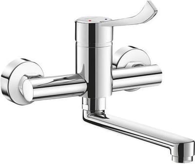 Muurmgkrn Securit EP vr spoelt draaib uitl L200,hyg hend,S-kop