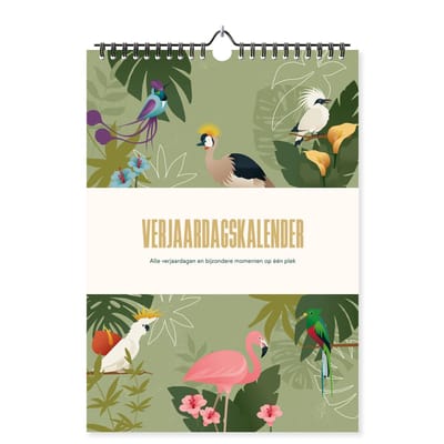 Fyllbooks Verjaardagskalender Jungle