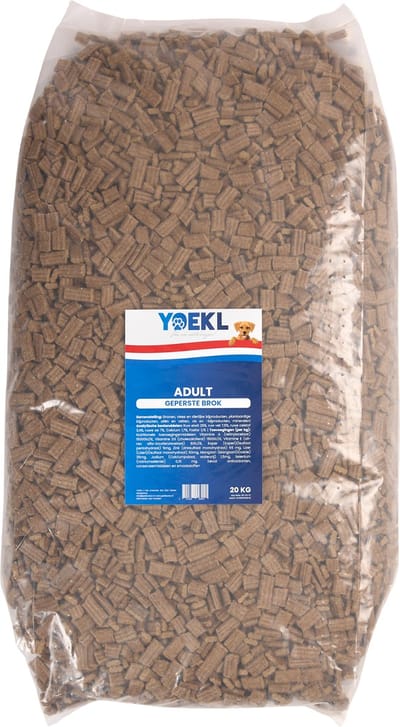 YOEKL Hondenvoer Geperste brok - 20KG - Adult Droogvoer - Hondenbrokken