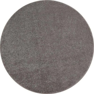Muratap Basics effen rond vloerkleed laagpolig- 160 cm rond