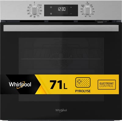 Whirlpool OMR58RR1X inbouw oven Pyrolyse RVS