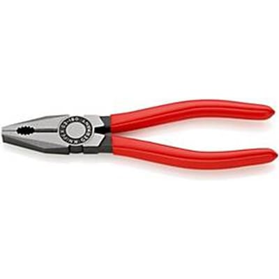 KNIPEX Combinatietang, L 180 mm, gepolijste kop, kunststof bekleed, voor draad-Ø tot 3,4 mm, DIN ISO 5746